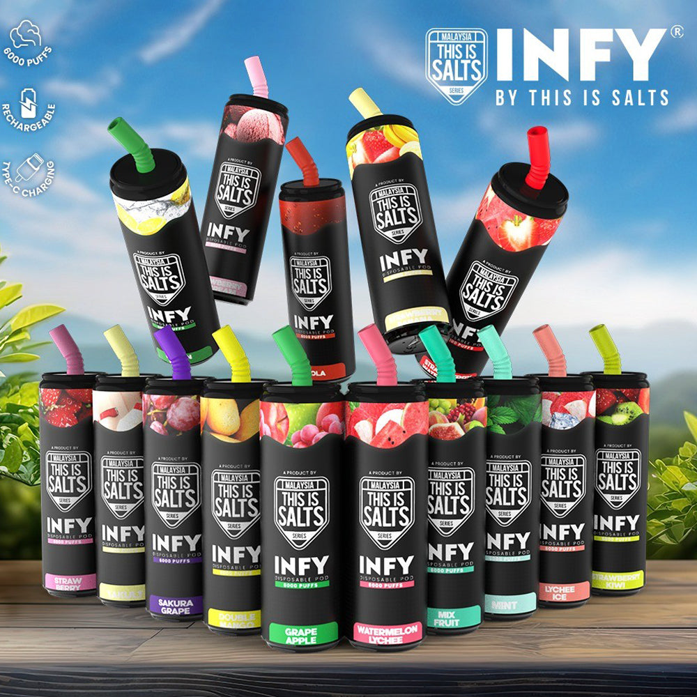 พอตใช้แล้วทิ้ง INFY ราคาส่ง - 6000 คำ-พอตใช้แล้วทิ้ง-INFY-Vape Haus