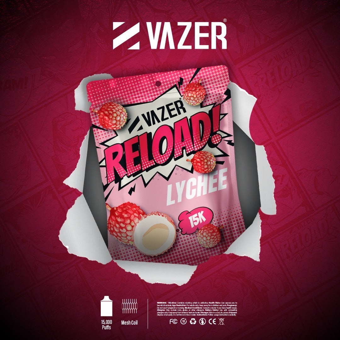 หัวพอต Vazer Reload ราคาส่ง - 15000 คำ (ใช้กับเครื่อง Vazer เท่านั้น)