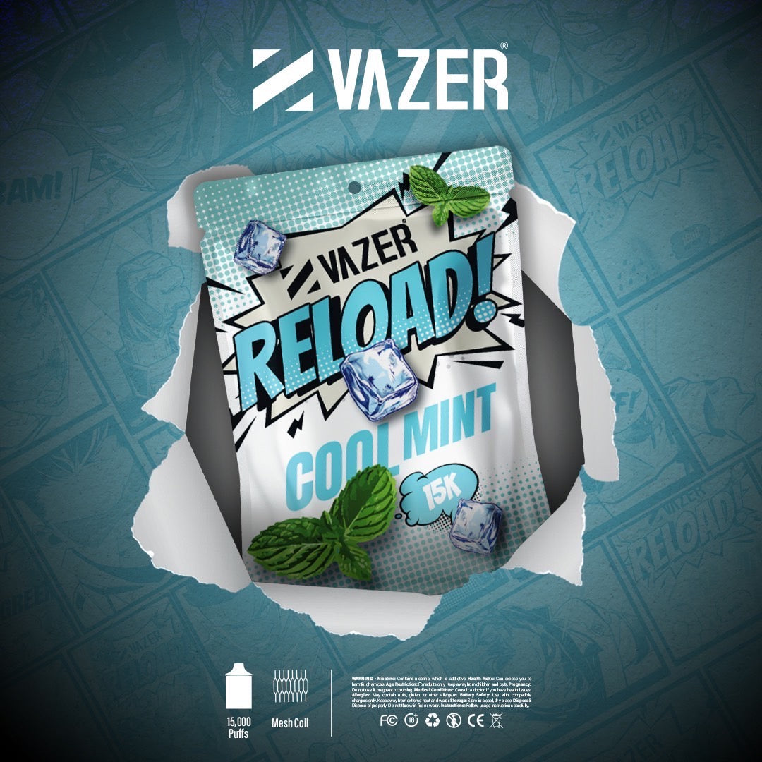 หัวพอต Vazer Reload ราคาส่ง - 15000 คำ (ใช้กับเครื่อง Vazer เท่านั้น)