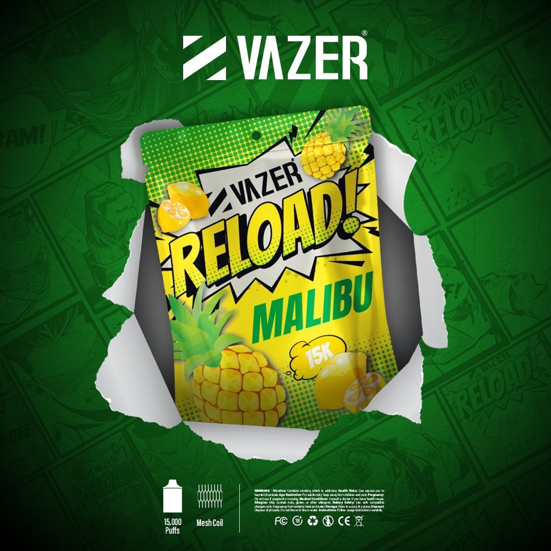 หัวพอต Vazer Reload ราคาส่ง - 15000 คำ (ใช้กับเครื่อง Vazer เท่านั้น)