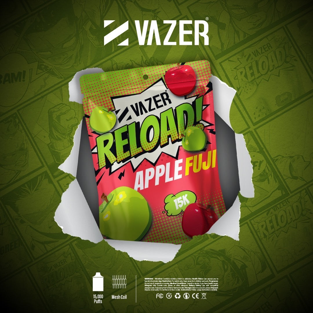 หัวพอต Vazer Reload ราคาส่ง - 15000 คำ (ใช้กับเครื่อง Vazer เท่านั้น)
