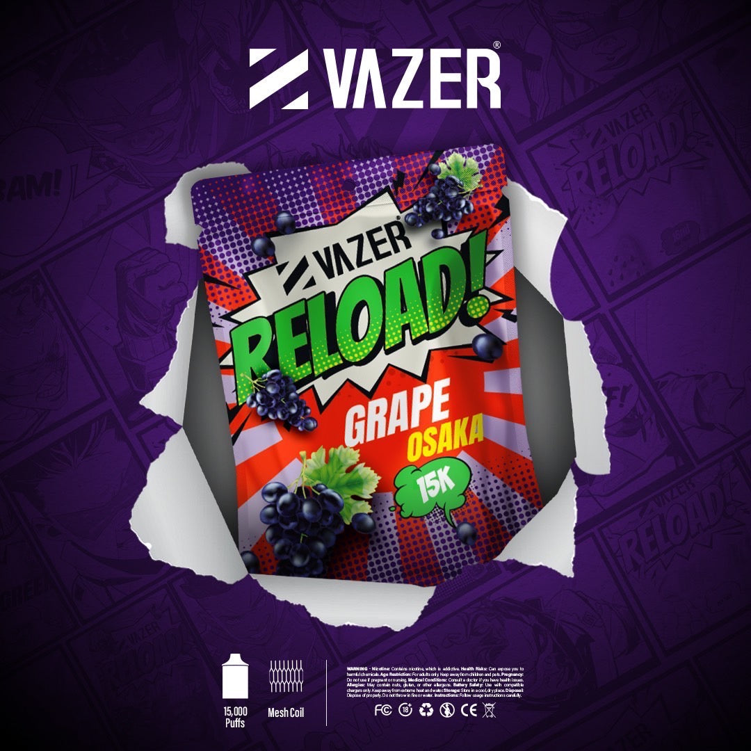 หัวพอต Vazer Reload ราคาส่ง - 15000 คำ (ใช้กับเครื่อง Vazer เท่านั้น)