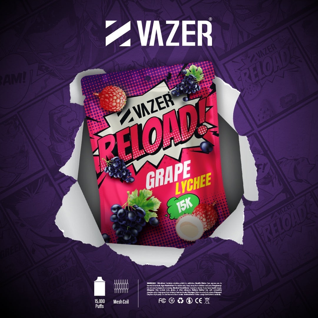 หัวพอต Vazer Reload ราคาส่ง - 15000 คำ (ใช้กับเครื่อง Vazer เท่านั้น)