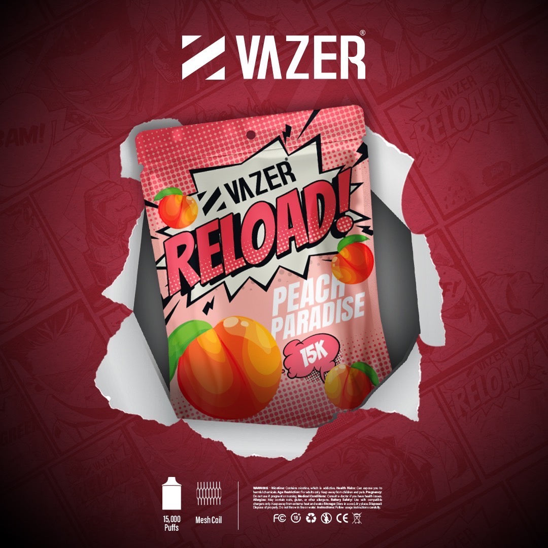 หัวพอต Vazer Reload ราคาส่ง - 15000 คำ (ใช้กับเครื่อง Vazer เท่านั้น)