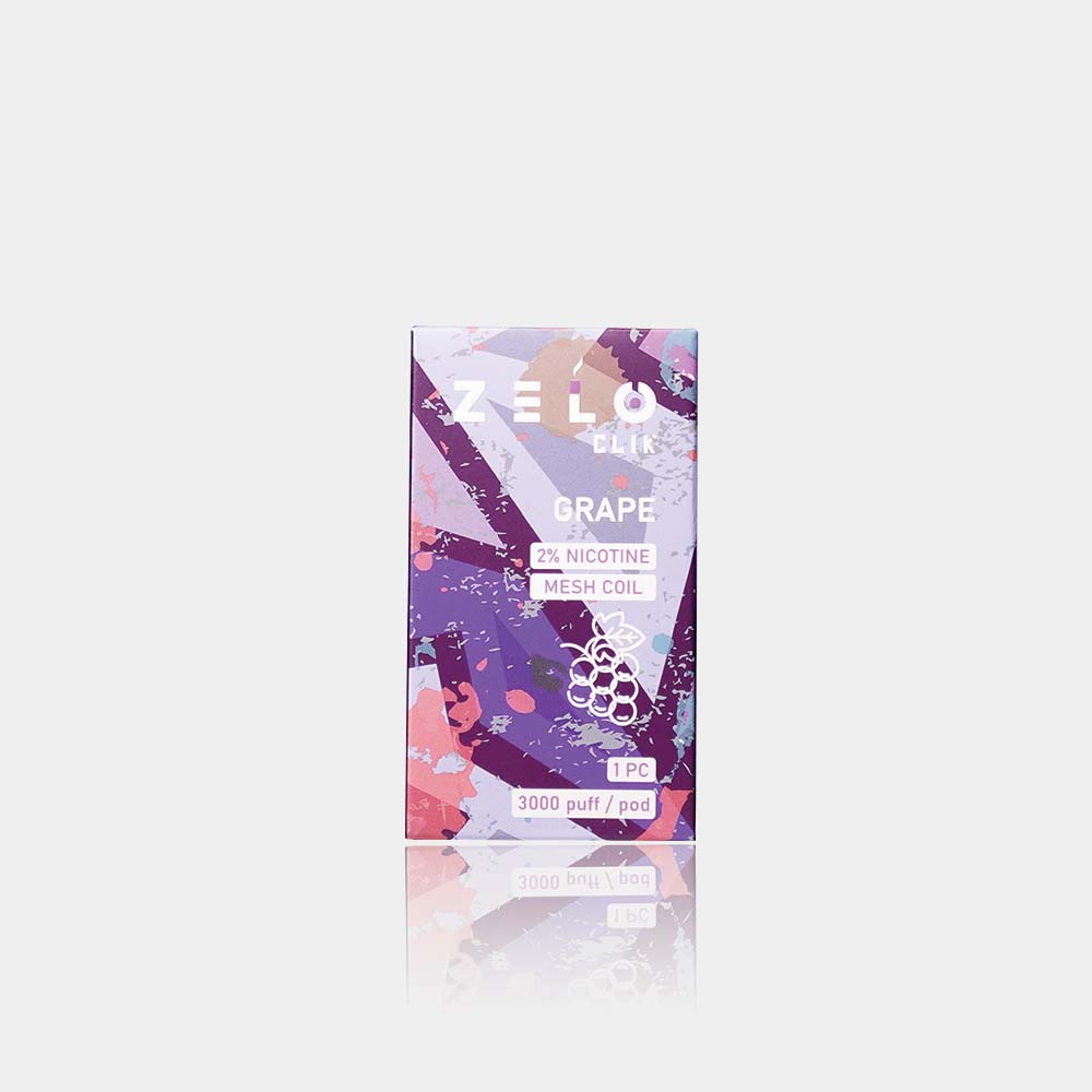 หัวพอต ZELO CLIK ราคาส่ง-หัวพอต-ZELO-Grape-Vape Haus
