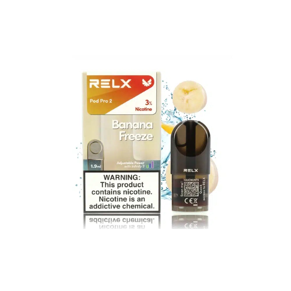 หัวพอต Relx Infinity Pro 2 ราคาส่ง-หัวพอต-Relx-Banana Freeze-Vape Haus