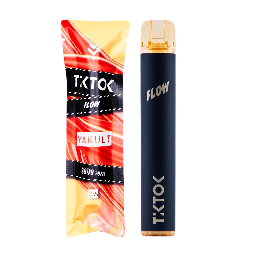 พอตใช้แล้วทิ้ง TikTok FLOW ราคาส่ง - 2000 คำ-พอตใช้แล้วทิ้ง-TikTok-Yakult-Vape Haus