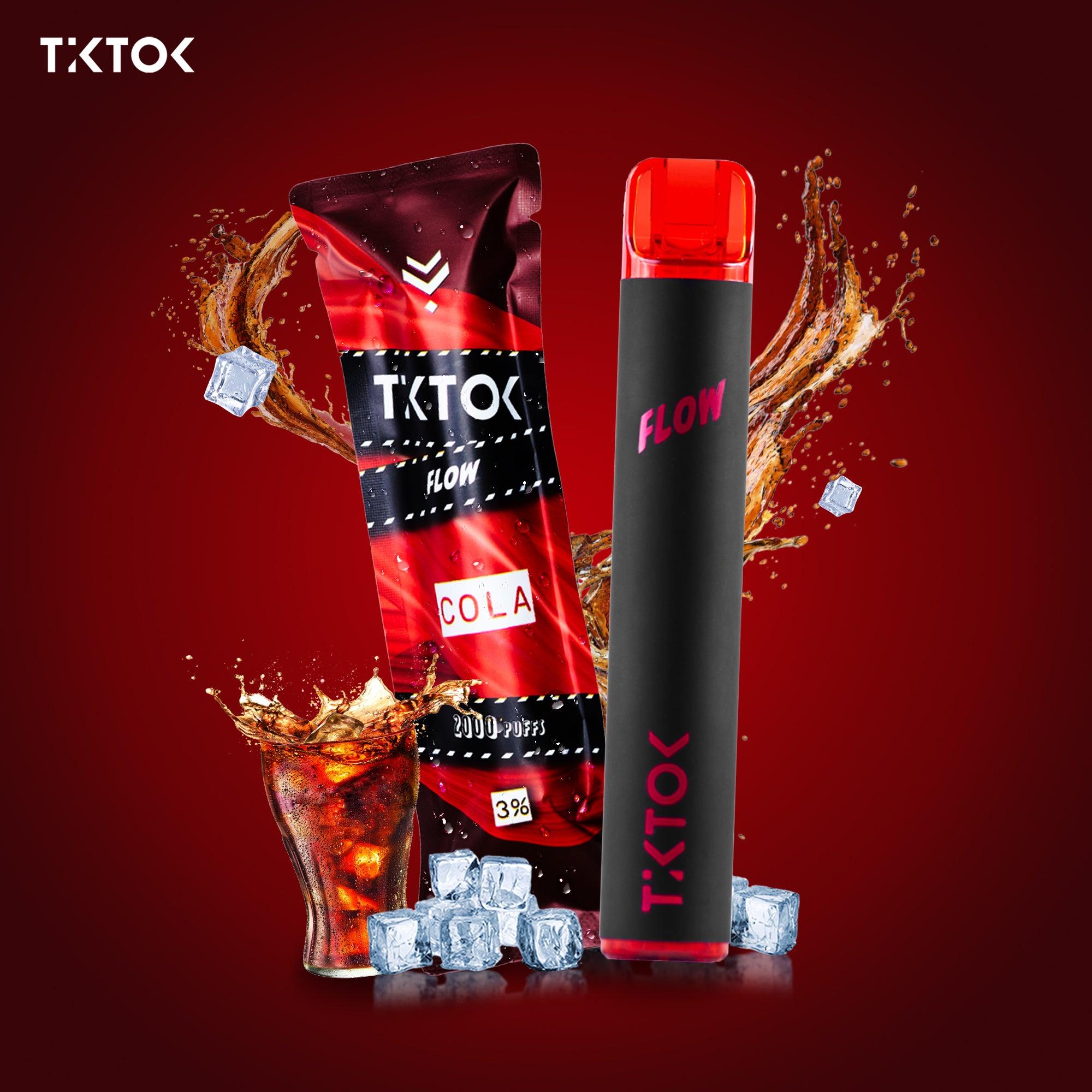 พอตใช้แล้วทิ้ง TikTok FLOW ราคาส่ง - 2000 คำ-พอตใช้แล้วทิ้ง-TikTok-Vape Haus