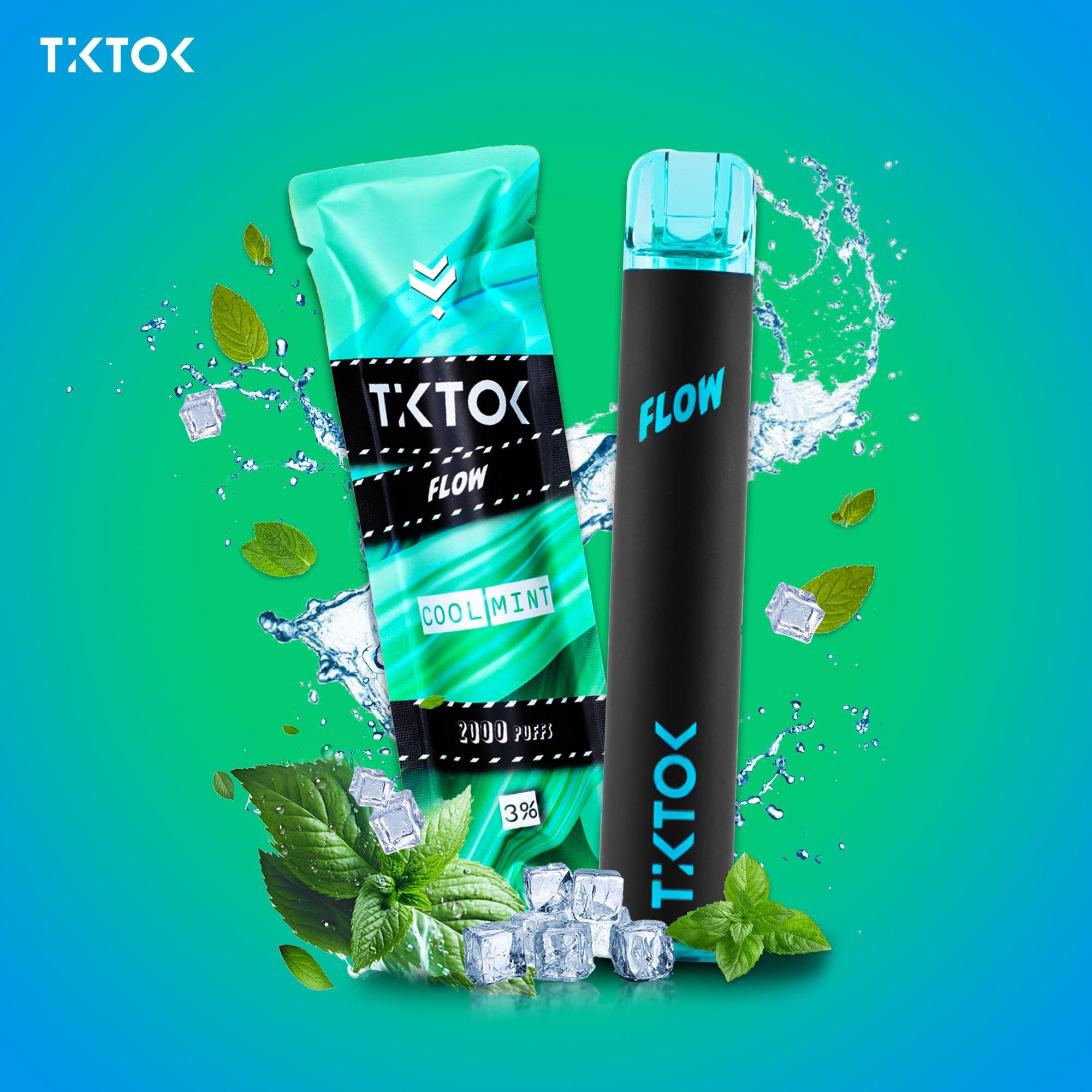 พอตใช้แล้วทิ้ง TikTok FLOW ราคาส่ง - 2000 คำ-พอตใช้แล้วทิ้ง-TikTok-Vape Haus