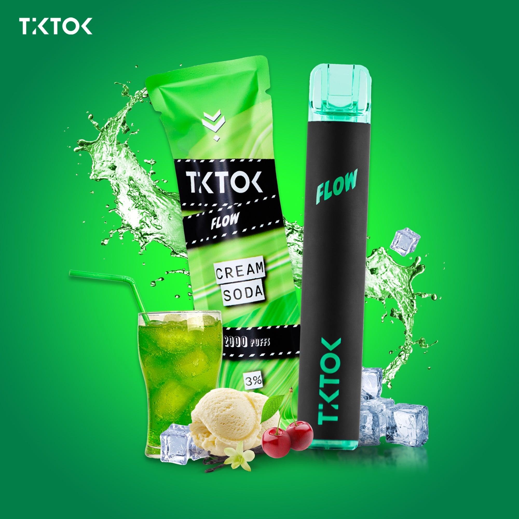 พอตใช้แล้วทิ้ง TikTok FLOW ราคาส่ง - 2000 คำ-พอตใช้แล้วทิ้ง-TikTok-Vape Haus