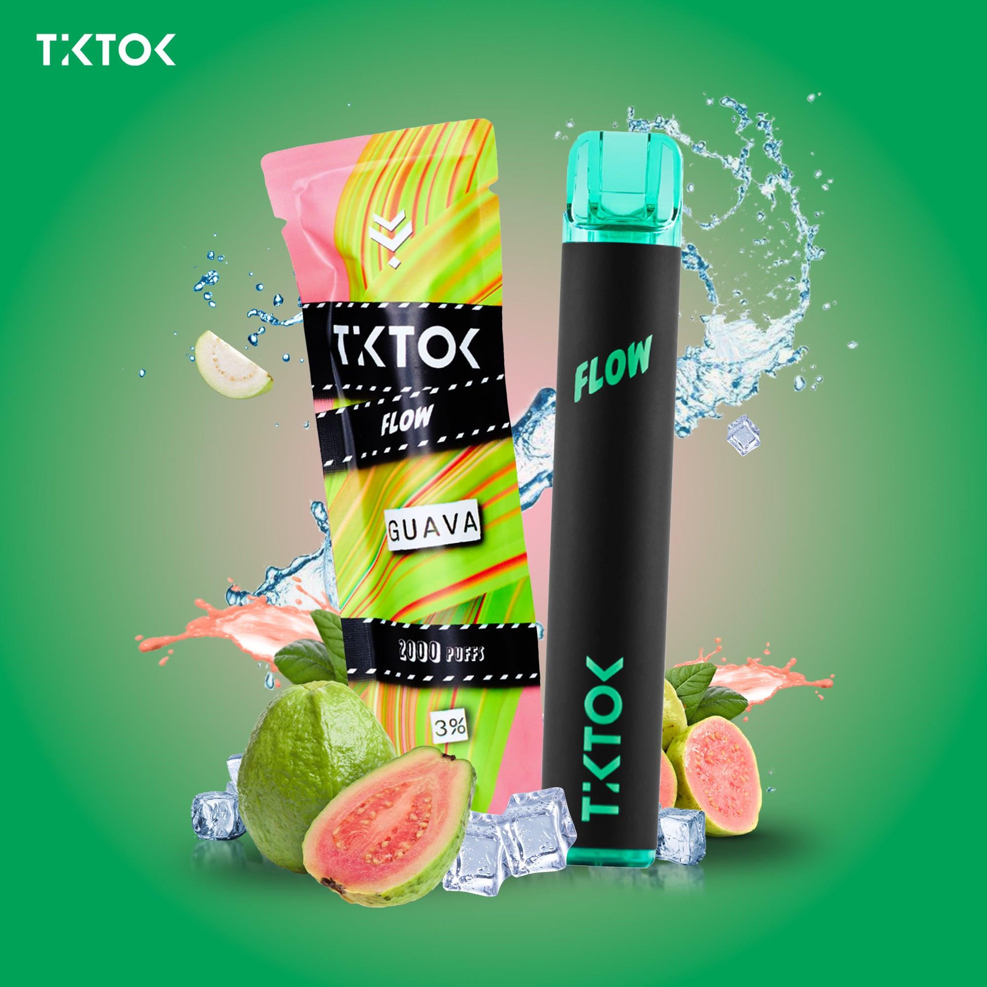 พอตใช้แล้วทิ้ง TikTok FLOW ราคาส่ง - 2000 คำ-พอตใช้แล้วทิ้ง-TikTok-Vape Haus