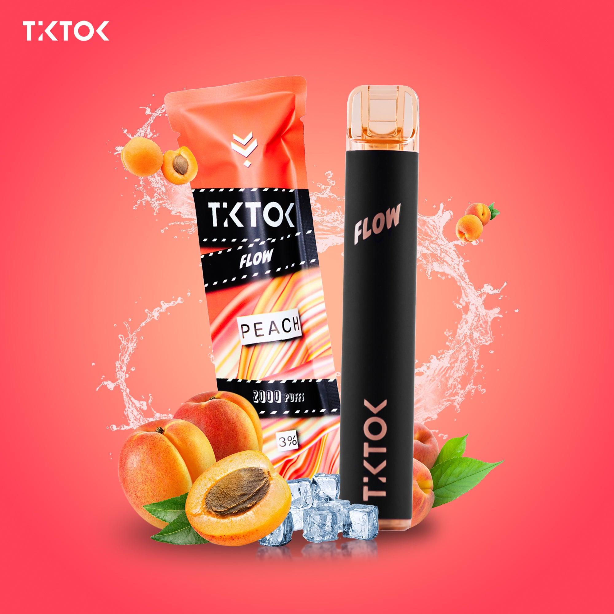 พอตใช้แล้วทิ้ง TikTok FLOW ราคาส่ง - 2000 คำ-พอตใช้แล้วทิ้ง-TikTok-Vape Haus