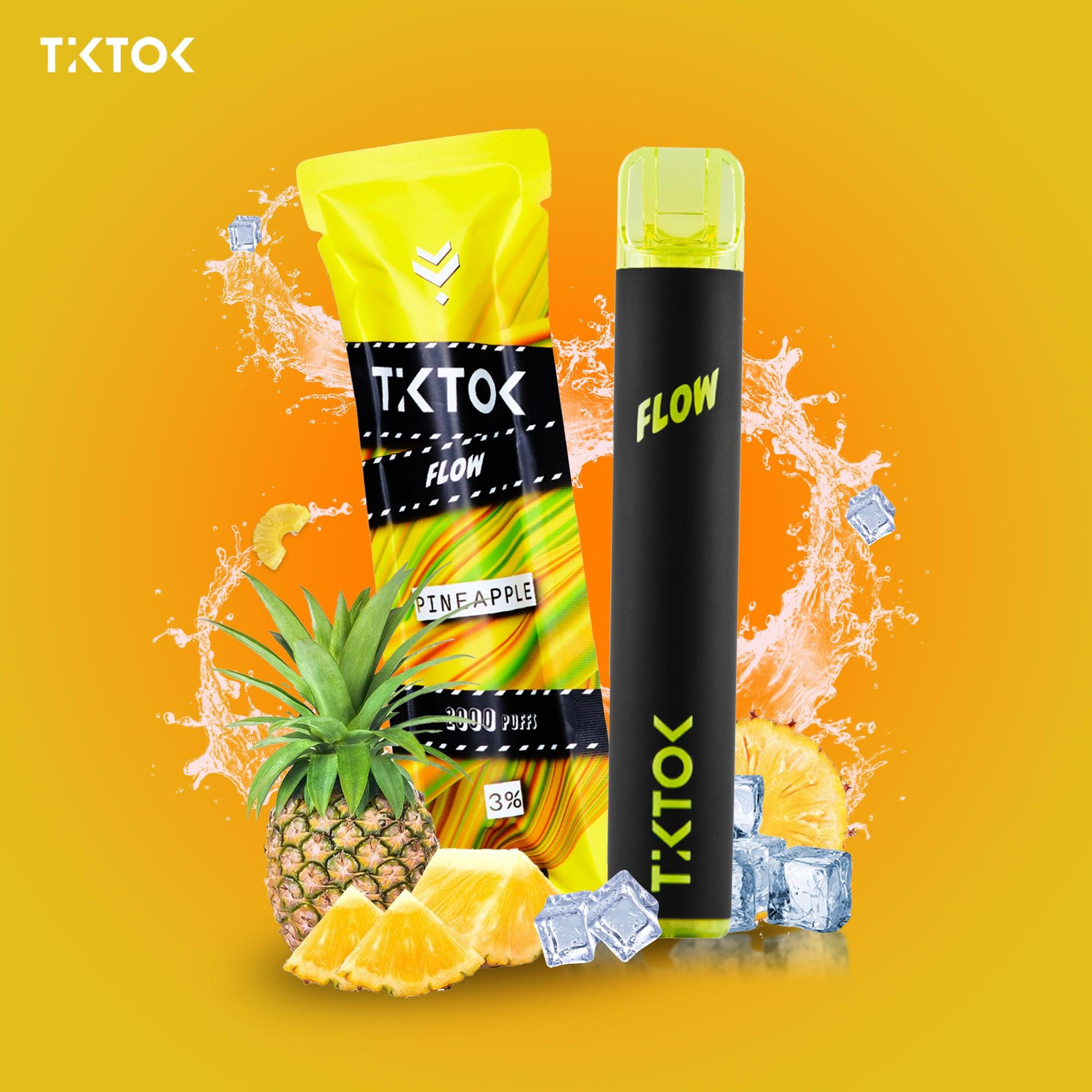 พอตใช้แล้วทิ้ง TikTok FLOW ราคาส่ง - 2000 คำ-พอตใช้แล้วทิ้ง-TikTok-Vape Haus