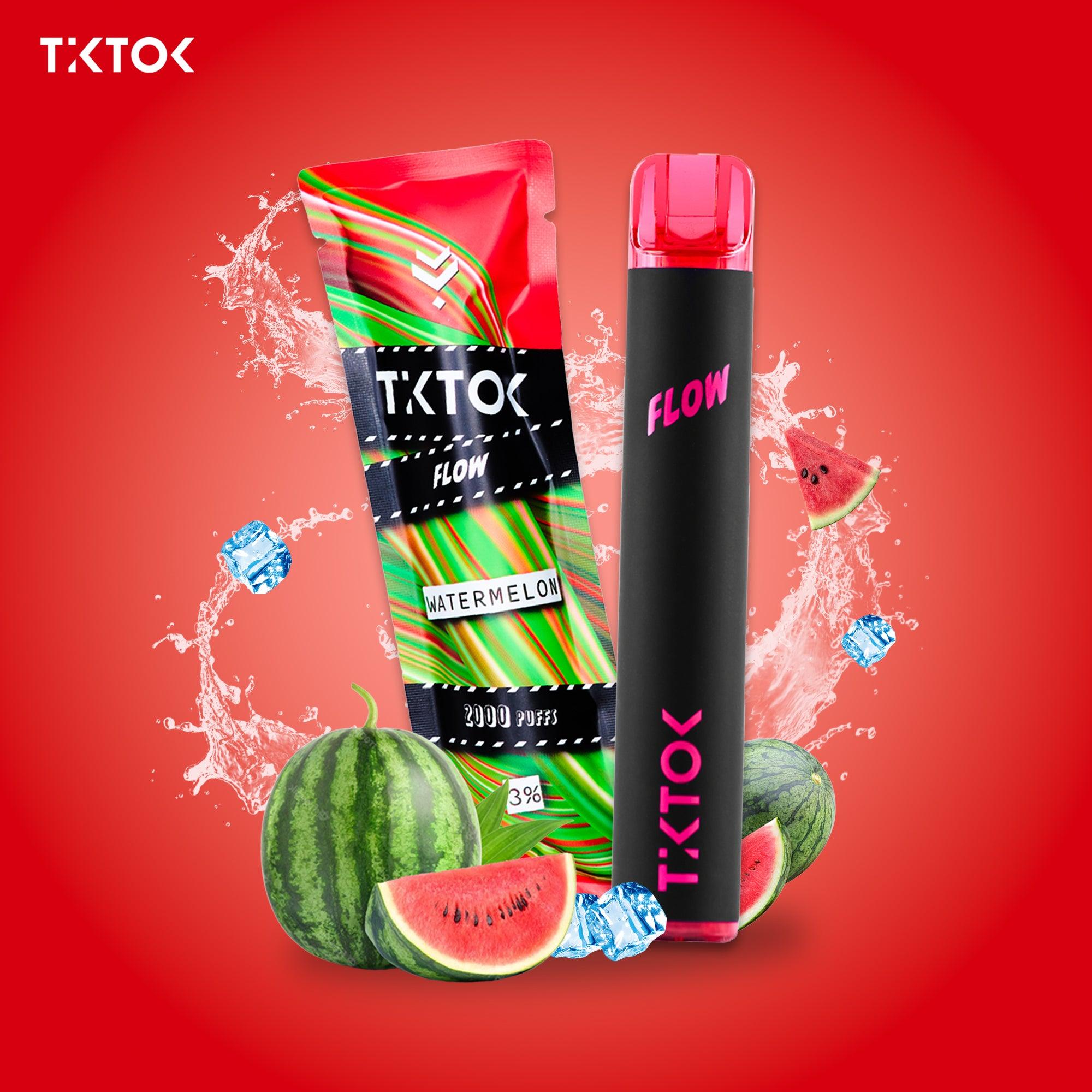 พอตใช้แล้วทิ้ง TikTok FLOW ราคาส่ง - 2000 คำ-พอตใช้แล้วทิ้ง-TikTok-Vape Haus