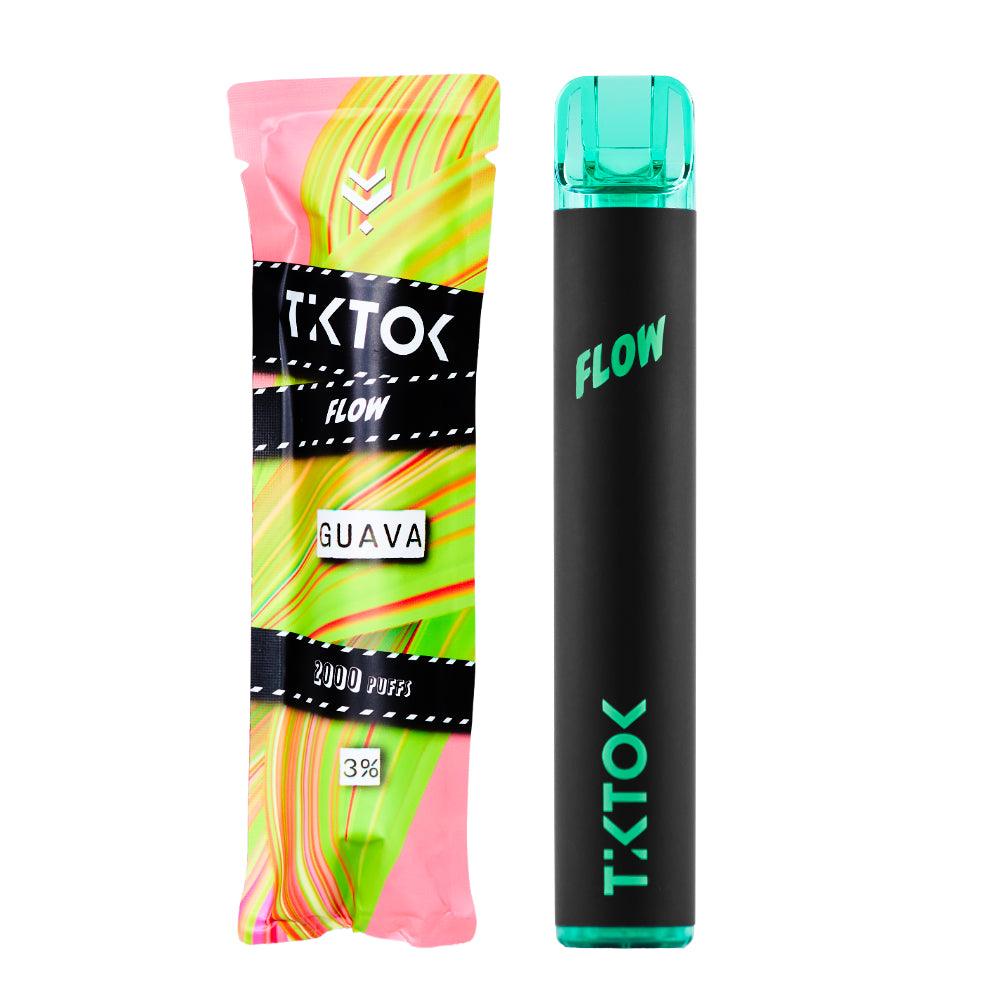 พอตใช้แล้วทิ้ง TikTok FLOW ราคาส่ง - 2000 คำ-พอตใช้แล้วทิ้ง-TikTok-Guava-Vape Haus