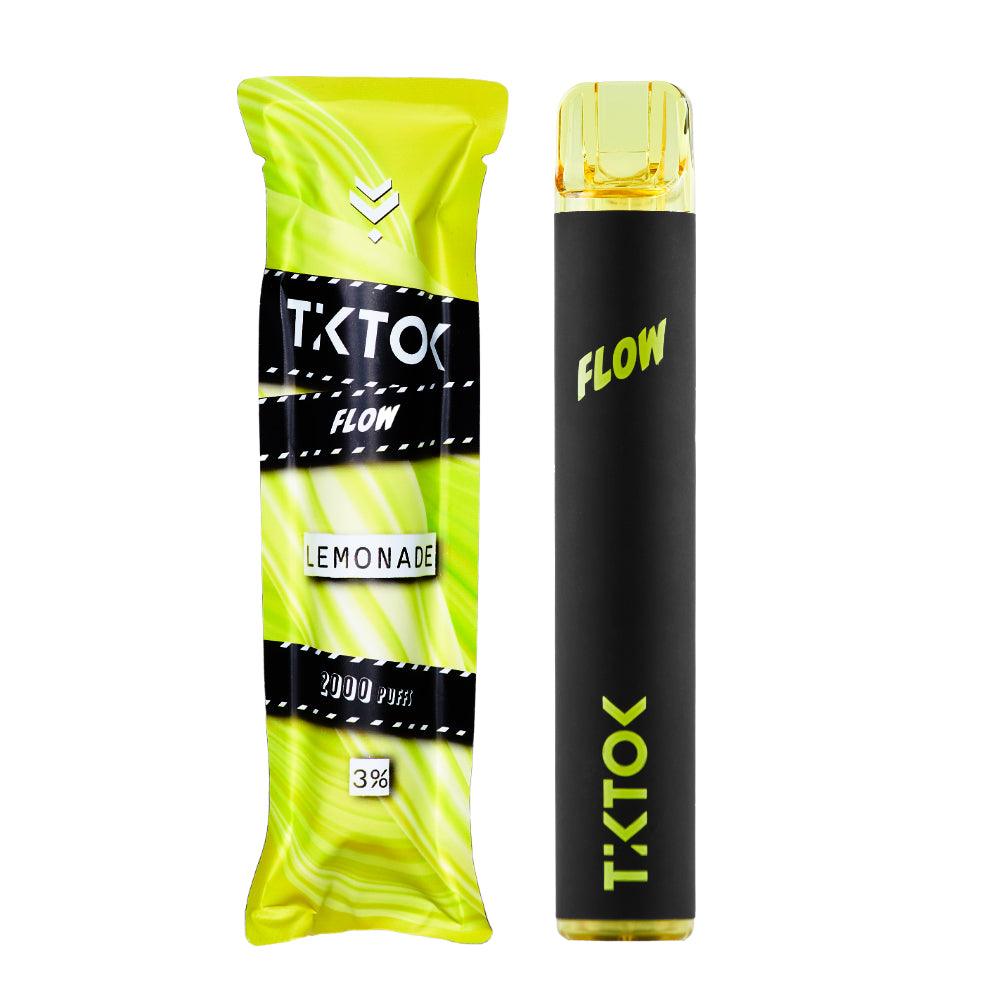 พอตใช้แล้วทิ้ง TikTok FLOW ราคาส่ง - 2000 คำ-พอตใช้แล้วทิ้ง-TikTok-Lemonade-Vape Haus