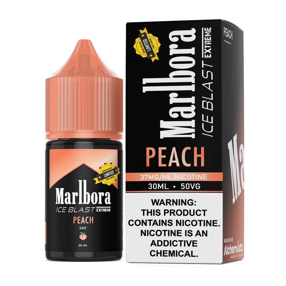 น้ำยา SaltNic - Marlbora - 30ml-น้ำยาบุหรี่ไฟฟ้า-Marlbora E-Liquid-Peach-37mg-Vape Haus