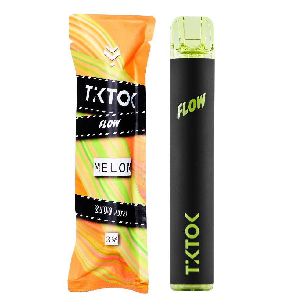 พอตใช้แล้วทิ้ง TikTok FLOW ราคาส่ง - 2000 คำ-พอตใช้แล้วทิ้ง-TikTok-Melon-Vape Haus